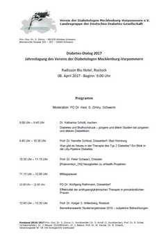 Diabetes-Dialog 2017